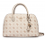 Guess Emelie Logo Γυναικεία Τσάντα Χειρός / Ώμου HWGP9928060-VNO Εκρού, Οικολογικό Δέρμα, Φερμουάρ, Ρυθμιζόμενο Λουράκι