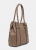 Guess Γυναικεία Τσάντα Ώμου Leona HWSG9917230-LTL Μπεζ, Οικολογικό Δέρμα, Shopper, Χωράει A4