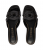 Guess Γυναικείες Παντόφλες FLJCIEPAF03-BLACK Μαύρες, Οικολογικό Δέρμα, Slip-On, Peep Toe, Flat
