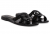 Guess Γυναικείες Παντόφλες FLJCIEPAF03-BLACK Μαύρες, Οικολογικό Δέρμα, Slip-On, Peep Toe, Flat