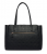 Guess Γυναικεία Τσάντα Ώμου Anise HWPD9916230-BLO Μαύρη, Ανάγλυφο Σχέδιο, Χωράει A4