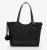 Valentino Γυναικεία Τσάντα Ώμου / Tote Courmayeur VBS7GG01PAG-001 Μαύρη, Οικολογικό Δέρμα, Με Αποσπώμενο Λουράκι, Χωράει A4