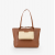 Valentino Γυναικεία Τσάντα Ώμου / Shopping Maiam VBS9TE01GRA-089 Cognac, Πολυεστέρας, Ευρύχωρη, Καθημερινή