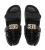 Guess Γυναικεία Σανδάλια FLJFBLELE03-BLA Μαύρα, Πλατφόρμα 3.5cm, Οικολογικό Δέρμα, Peep Toe, Με Σκρατς