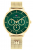 Tommy Hilfiger Γυναικείο Ρολόι Tea 1782880, Ανοξείδωτο Ατσάλι, Χρυσό Milanese Μπρασελέ, Πράσινο Καντράν, Quartz, 36mm