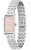 Calvin Klein Γυναικείο Ρολόι Light 25100197, Ανοξείδωτο Ατσάλι, Ασημί Μπρασελέ, Ροζ Καντράν, Quartz, 16mm