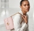 Michael Michael Kors Γυναικεία Τσάντα Ώμου Leida 35S4G6GM8L-Powder Blush, Canvas, Με Αλυσίδα, Medium