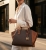 Michael Michael Kors Γυναικεία Τσάντα Χειρός / Ώμου Avril 35F4G4VS3B-Brown, Signature Logo, Με Αποσπώμενο Λουράκι, Large