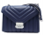 Michael Michael Kors Γυναικεία Τσάντα Ώμου Whitney 35R4SWHL6U-Navy, Γνήσιο Δέρμα, Με Αλυσίδα, Καπιτονέ Σχέδιο
