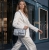 Michael Michael Kors Tribeca LG Convertible Chain Shoulder Bag 30S4S2RL7K-Silver Γυναικεία Δερμάτινη Τσάντα Ώμου