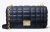 Michael Michael Kors Tribeca 30R4G2RL7L-Navy Γυναικεία Δερμάτινη Τσάντα Ώμου Large Convertible Chain Shoulder Bag 