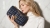 Michael Michael Kors Tribeca 30R4G2RL7L-Navy Γυναικεία Δερμάτινη Τσάντα Ώμου Large Convertible Chain Shoulder Bag 