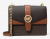 Michael Kors Greenwich SM Flap Crossbody 35S5GGRC1B-BRO Γυναικεία Τσάντα Ώμου, Brown Multi, Signature MK Canvas
