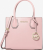 Michael Michael Kors Mercer MD Messenger 35S1GM9M2L-POW Γυναικεία Δερμάτινη Τσάντα Χειρός & Ώμου Powder Blush