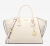 Michael Michael Kors Γυναικεία Τσάντα Χειρός AVRIL 35F4G4VS3L-LTCREAM  SATCHEL, Δέρμα, LT CREAM