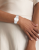 Calvin Klein Γυναικείο Ρολόι 25100076 Quartz 36mm με Ασημί Καντράν & Ασημί Ανοξείδωτο Ατσάλινο Μπρασελέ