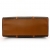 Michael Michael Kors Travel XL Weekender 35S4GTFU4B-Brown Γυναικεία Ταξιδιωτική Τσάντα Boston Καφέ PVC με Δερμάτινες Λεπτομέρειες 48cm