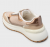 Pinko Gem 11 Γυναικεία Sneakers SS0143P143-PP0 Μπεζ, Δέρμα & Σουέτ, Πλατφόρμα 4,5 cm