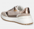 Pinko Gem 11 Γυναικεία Sneakers SS0143P143-PP0 Μπεζ, Δέρμα & Σουέτ, Πλατφόρμα 4,5 cm