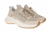 PINKO Γυναικεία Sneakers SS0141P128-I35 Μπεζ από Δέρμα και Ύφασμα με Κορδόνια