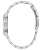Guess Γυναικείο Ρολόι GW0861L7, Quartz, 36mm, Ανοξείδωτο Ατσάλι, Ασημί Μπρασελέ, Πράσινο Καντράν