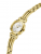Guess Cecelia Crystals GW1083L2 Γυναικείο Ρολόι Quartz με Χρυσό Ανοξείδωτο Μπρασελέ και Ασημί Καντράν 24mm