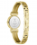 Guess Cecelia Crystals GW1083L2 Γυναικείο Ρολόι Quartz με Χρυσό Ανοξείδωτο Μπρασελέ και Ασημί Καντράν 24mm