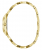 GUESS Blair Γυναικείο Ρολόι GW1082L2 με Ανοξείδωτο Ατσάλινο Μπρασελέ Χρυσού Χρώματος, Quartz, 26mm