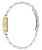 GUESS ETTA GW1096L8 Γυναικείο Ρολόι Quartz, Δίχρωμο Ανοξείδωτο Ατσάλι, Μαύρο Καντράν, 25mm