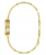 GUESS Penelope Crystals GW0924L7 Γυναικείο Ρολόι Μπαταρίας με Χρυσό Ανοξείδωτο Μπρασελέ και Πράσινο Καντράν 21mm