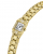Guess Taylor Γυναικείο Ρολόι GW1157L2 με Ανοξείδωτο Ατσάλινο Μπρασελέ Χρυσού Χρώματος, Λευκό Καντράν 21mm
