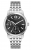 GUESS Emerson GW0976G1 Ανδρικό Ρολόι Quartz με Ασημί Μπρασελέ από Ανοξείδωτο Ατσάλι και Μαύρο Καντράν 42mm