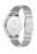 GUESS Emerson GW0976G1 Ανδρικό Ρολόι Quartz με Ασημί Μπρασελέ από Ανοξείδωτο Ατσάλι και Μαύρο Καντράν 42mm