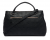Guess Γυναικεία Τσάντα Ώμου Ella Logo HWPD9746060-BLO Μαύρη, Ανάγλυφο Μονόγραμμα, Χωράει A4