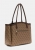 Guess Lindsey HWSG9749240-LTL Γυναικεία Τσάντα Χειρός, Καφέ Πολύχρωμη, Συνθετικό Δέρμα, 45 x 14 x 29 cm