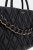 Guess Γυναικεία Τσάντα Ώμου Maxine HWQG9733060-BLA Μαύρη, Καπιτονέ, 36 x 24 x 12 cm