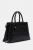 Guess Γυναικεία Τσάντα Ώμου Maxine HWQG9733060-BLA Μαύρη, Καπιτονέ, 36 x 24 x 12 cm