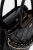 Guess Γυναικεία Τσάντα Ώμου Maxine HWQG9733060-BLA Μαύρη, Καπιτονέ, 36 x 24 x 12 cm