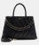 Guess Γυναικεία Τσάντα Ώμου Maxine HWQG9733060-BLA Μαύρη, Καπιτονέ, 36 x 24 x 12 cm