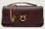 PINKO Γυναικεία Τσάντα Ώμου Click Soft Baguette Handle 106178A0QO-R49Q από Φυσικό Δέρμα Μπορντώ