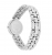 Tommy Hilfiger Annie 1782929 Γυναικείο Ρολόι Quartz 26mm με Ασημί Μπρασελέ Ανοξείδωτου Ατσαλιού & Λευκό Καντράν