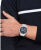 Tommy Hilfiger Sam 1792253 Ανδρικό Ρολόι Χρονογράφος 43mm με Ασημί Μπρασελέ και Μπλε Καντράν