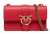 PINKO 1P22JGY7SP-R43Q Love Classic Icon Simply 5 Γυναικεία Δερμάτινη Τσάντα Ώμου Κόκκινη