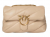 PINKO 100038A0F2-I49Q Love Puff Γυναικεία Τσάντα Ώμου από Δέρμα Nappa Μπεζ 26x18x11 cm