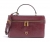 Pinko Vanity Classic Γυναικεία Τσάντα Χειρός 106348A2JC-WW5Q από Δέρμα, Σκούρο Κόκκινο με Χρυσές Λεπτομέρειες