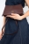 PINKO Triplet Mini 105883A0QO-R49Q Γυναικεία Δερμάτινη Τσάντα Ώμου / Χιαστί με Αλυσίδα, Μπορντό