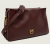 PINKO Triplet Mini 105883A0QO-R49Q Γυναικεία Δερμάτινη Τσάντα Ώμου / Χιαστί με Αλυσίδα, Μπορντό