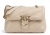 PINKO Love Puff Classic 100038A0F2-C50Q Γυναικεία Τσάντα Ώμου από Φυσικό Δέρμα Μπεζ/Greige 26 cm