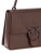 PINKO 100066A315-R49B Love One Classic Light Γυναικεία Δερμάτινη Τσάντα Χειρός & Ώμου  Μπορντό