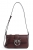 PINKO Love One Mini Slouchy 104340A0QO-R49O Γυναικεία Δερμάτινη Τσάντα Ώμου Μπορντό